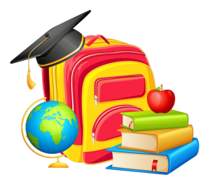 School_Backpack_and_Decorations_PNG_Clipart